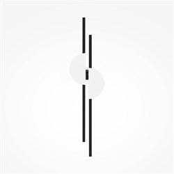 Maytoni Modern Настенный светильник (бра) Skyline Черный MOD179WL-L22W4K - фото 107103