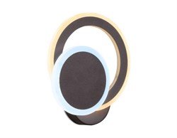 Ambrella Настенный светодиодный светильник с выключателем FA561 CF/S кофе/песок LED 3000K/6400K 24W 200*200*60 FA561 - фото 107132