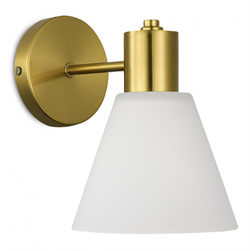Evoluce SLE1561-301-01 Светильник настенный Латунь/Белый E27 1*60W SLE1561-301-01 - фото 107141