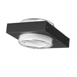 Odeon Light 6654/6WL NATURE ODL24 черный/металл Уличный  настенный светильник IP54  LED 6W 4000K AC85-265V VART 6654/6WL - фото 107472
