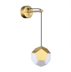 Odeon Light 4305/7WL HIGHTECH ODL22 165 золото Настенный светильник LED 7W 420Лм IP20 BINGO 4305/7WL - фото 107609