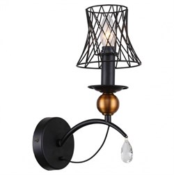 Lussole LGO Металл Черный /  Металл Светильник настенный E14 GRLSP-8105 - фото 107826