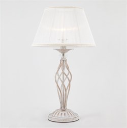 Eurosvet Настольная лампа 01002/1 белый с золотом 00000072985 - фото 107955