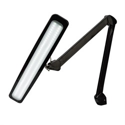 Настольная лампа на струбцине 84LED, регулятор яркости, черная Rexant 31-0411 - фото 107990