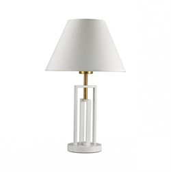 Lumion 5291/1T NEOCLASSI LN23 белый, латунь Настольная лампа E27 1*60W 220V FLETCHER 5291/1T - фото 107996