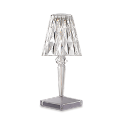 ФАZА Светильник CTL1-USB Настольный прозрачный кристалл .5040922 - фото 108086