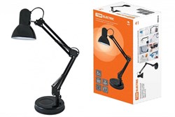 TDM Светильник настольный на основании 2 колена 60Вт, E27 черный SQ0337-0110 - фото 108125