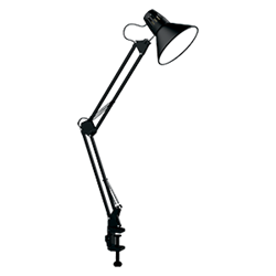 Gauss Светильник настольный модель GTL001 60W 220-240V E27 черный струбцина 1/16 GT0012 - фото 108190