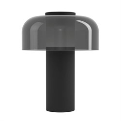 Eglo 900983 Уличная настольная лампа диммируемая сенсорная с USB-портом PONENTE, 2W (LED), 2400K-4000K, 200lm, IP44, H200, сталь, чёрный/стекло, чёрны 900983 - фото 108218