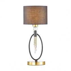 Lumion 4516/1T NEOCLASSI LN21 119 античная латунь, черный Настольная лампа E27 60W 220V SANTIAGO 4516/1T - фото 108226