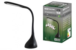 TDM Светильник светодиодный настольный СН-16, 7 Вт, сенсор-диммер, 5000 К, 220 В, черный SQ0337-0093 - фото 108407