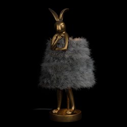 LOFT IT 10315/A Grey fluff Настольная лампа Lapine 10315/A Grey fluff - фото 108469