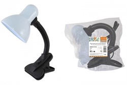 TDM Светильник настольный прищепка 40Вт, E27, белый, (мягкая упак.) Народный SQ0337-0125 - фото 108588