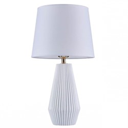 Maytoni Table & Floor Calvin Table Белый Настольная лампа 1xE27 60W Z181-TL-01-W - фото 108591