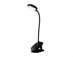 Ambrella Светильник светодиодный настольный DE703 BK черный LED 3000-6000K 6W DE703 - фото 108771