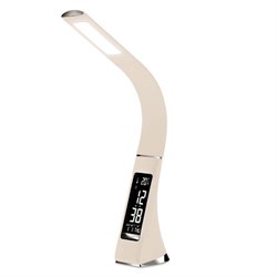 Ambrella Светодиодная настольная лампа с дисплеем DE511 BG бежевый LED 3000-6400K 6W DE511 - фото 108801