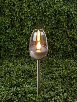 ЭРА Светильник уличный ERASF22-37 на солнечных батареях садовый Идеал 32 см Б0053380 - фото 108867