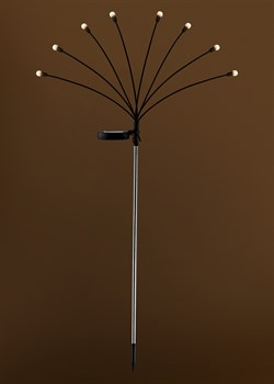 ЭРА Светильник уличный ERASF23-10 Веер на солнечной батарее садовый 72 см 8 LED Б0062358 - фото 109208