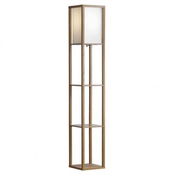 Lussole LGO Дерево Коричневый /  Ткань Торшер E27 10W GRLSP-0332 - фото 109333