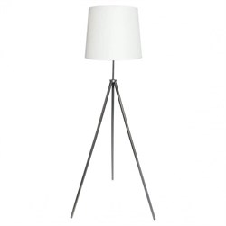 Lussole LGO Металл Никель /  Ткань Торшер E27 10W GRLSP-0502 - фото 109341