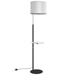 Citilux CL806011 Батлер Черный Св-к Торшер со столиком CL806011 - фото 109482