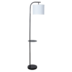 Arte Lamp A4053PN-1BK CONNOR Торшер со столиком, черный A4053PN-1BK - фото 109483
