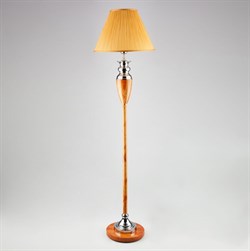 Eurosvet Торшер классический с абажуром 009/1T RDM (янтарь) 00000019600 - фото 109491