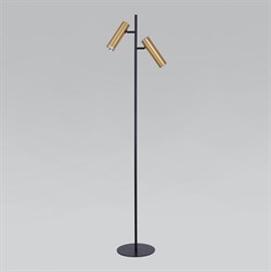 Eurosvet Торшер с поворотными плафонами 01087/2 латунь a056600 - фото 109498