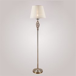 Eurosvet Торшер с абажуром 01003/1 античная бронза 00000076778 - фото 109616