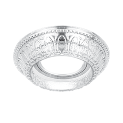 Gauss Светильник Glass Gu5.3 1/30 кристалл/хром CR054 - фото 109698