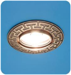 Italmac Afina 51 1 19 Светильник литой, поворотный,состаренная бронза, MR 16 Afina 51 1 19 - фото 109722