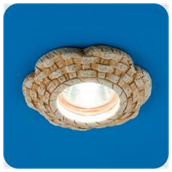 Italmac Verona 51 26 20 Светильник неповоротный античный кмаень MR 16 Verona 51 26 20 - фото 109726