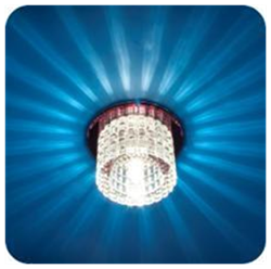 Italmac Bohemia 220 14 74 Светильник декоративный из огранненого стекла, G9, пурпур Bohemia 220 14 74 - фото 109742