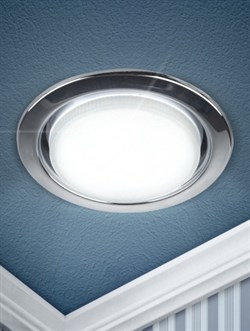 ЭРА KL35 CH Хром Светильник под лампу Gx53,220V, 13W Б0041928 - фото 109771