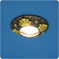 Italmac Regal 51 2 45 Светильник литой, неповоротный, MR 16, бронза - золото Regal 51 2 45 - фото 109778