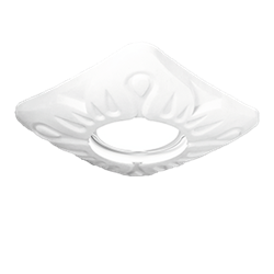 Gauss Светильник Gypsum Exclusive Gu5.3 1/24 белый GY017 - фото 109838