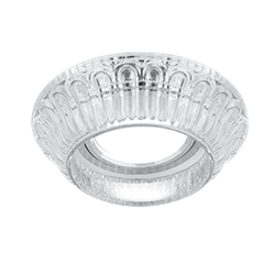 Gauss Светильник Glass Gu5.3 1/30 кристалл/хром CR051 - фото 109863