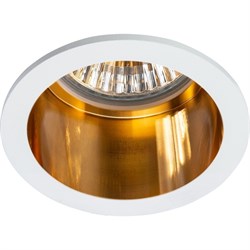 Arte Lamp A2165PL-1WH CAPH Точечный светильник белый/золото A2165PL-1WH - фото 110057