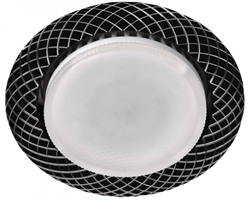 ЭРА KL 76 AL/BK /1 Светильник под лампу Gx53,220V, 13W, черный (50/1000) Б0049007 - фото 110104