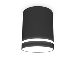 Ambrella Накладной точечный светильник с акрилом TN3204 SBK черный песок GU5.3 D78*97 TN3204 - фото 110115