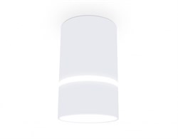 Ambrella Накладной точечный светильник с акрилом TN3411 SWH белый песок GU5.3 D65*105 TN3411 - фото 110119