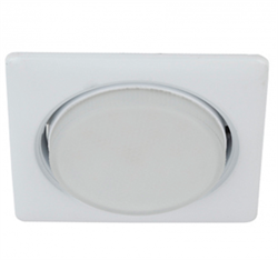 ЭРА KL71 WH /1 (к) Светильник под лампу Gx53 квадр.,220V, 13W,белый (40/960) Б0048960 - фото 110136