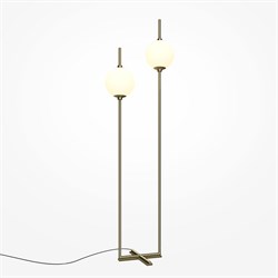 Maytoni Z020FL-L12BS3K The Sixth Sense Напольный светильник (торшер) Латунь Z020FL-L12BS3K - фото 110235