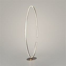 Eurosvet Напольный светодиодный светильник 80415/1 сатин-никель a045476 - фото 110380