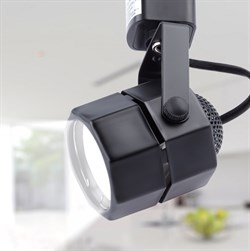 ЭРА TR9-GU10 BK Черный Светильник Трековый MR16 Б0044266 - фото 110506