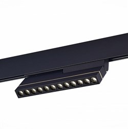 ST LUCE ST805.446.12 Магнитный трековый светильник Черный LED 1*12W 4000K 450Lm Ra>90 36° IP20 L220xW22xH117 48VV ST805.446.12 - фото 110514