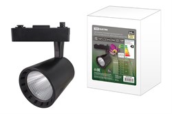 TDM Светильник трековый однофазный LED TRL-01-024-WB 24 Вт, 24°, 3000 К, 80 Ra, черный SQ0369-0003 - фото 110537