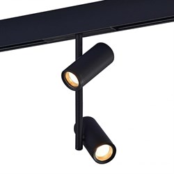 ST LUCE ST808.446.16 Магнитный трековый светильник Черный LED 1*16W 4000K 1 200Lm Ra>90 IP20 D45xH240 48VV ST808.446.16 - фото 110688