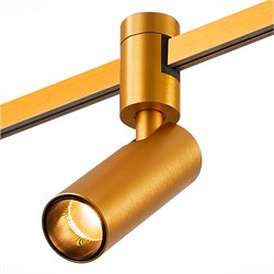 ST LUCE ST811.206.05 Магнитный трековый светильник FARM Золотистый LED 1*5W 3000K 350Lm Ra90 60 IP20 D35xH100 180-240V ST811.206.05 - фото 110750