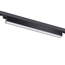 Novotech 358839 PORT NT22 черный Светильник трехфазный трековый светодиодный IP20 LED 4000K 30W 220V ITER 358839 - фото 110758